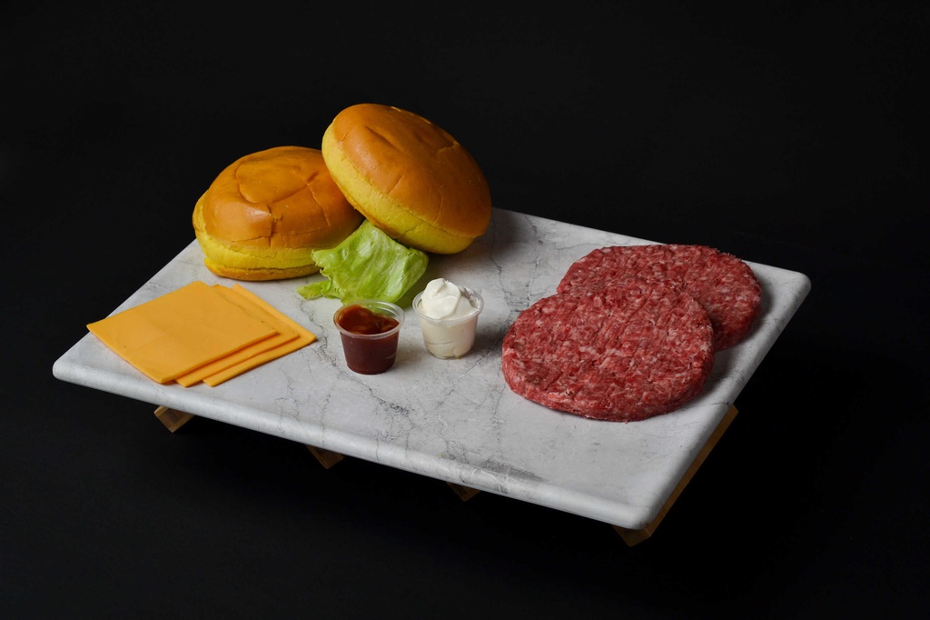 Gourmet wagyu burger برجر واقيو