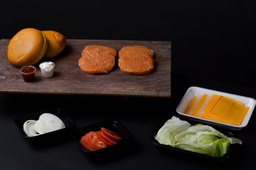 [sk-0217] Chicken box burger #4 بوكس برجر دجاج