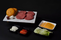 [sk-0223] Box wagyu burger #4 #g175 بوكس واقيو #4 #175g